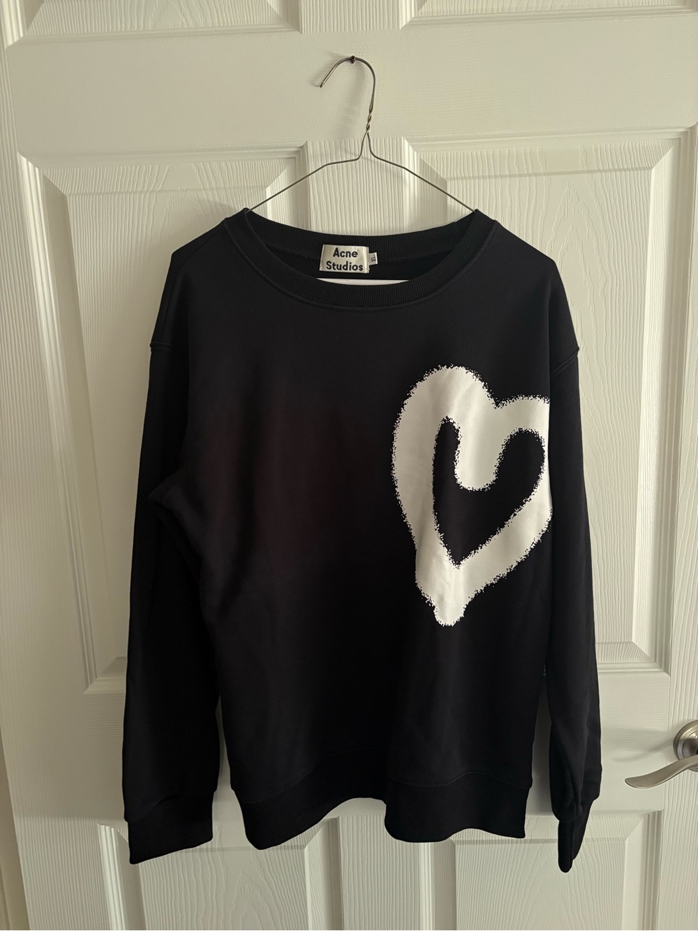 acne studios sweater heart xl